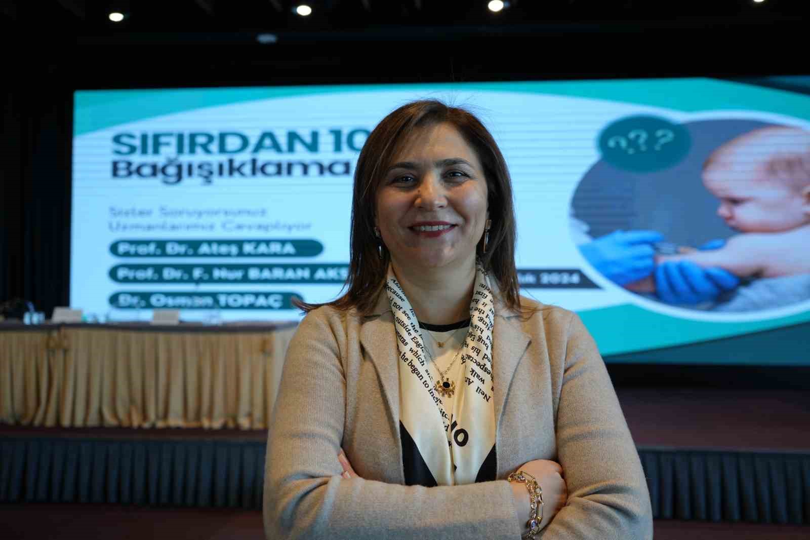 Prof. Dr. Aksakal’dan aşı açıklaması: "Sadece kızamık aşısı yapılarak yılda 14 bin çocuğun ölümü engelleniyor"
